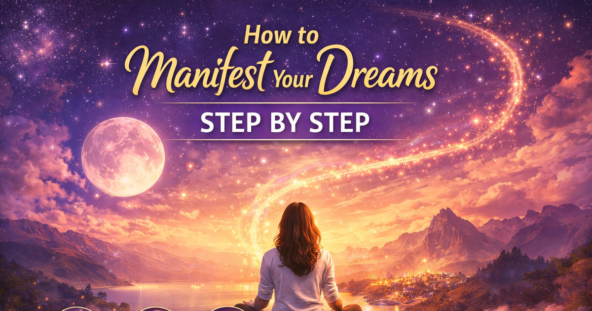 How to Manifest Your Dreams Step by Step
